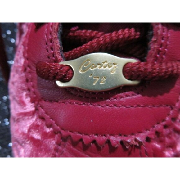 Nike Limited Edition Luxe Red Crush Suede & Velvet Florals 72 Cortez AV8505-600 - Picture 9 of 12